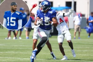Collin Johnson, a former Giants receiver, retires to attend MIT.