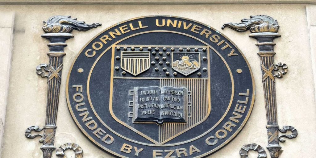 Cornell president claims students were harassing him before he hit them with his car after Israel-Palestine debate