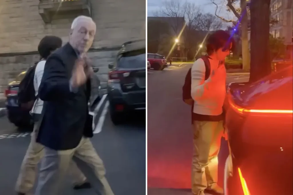 Cornell's president Michael Kotlikoff faces allegations of harming two students during a parking lot confrontation after a debate on Israel.