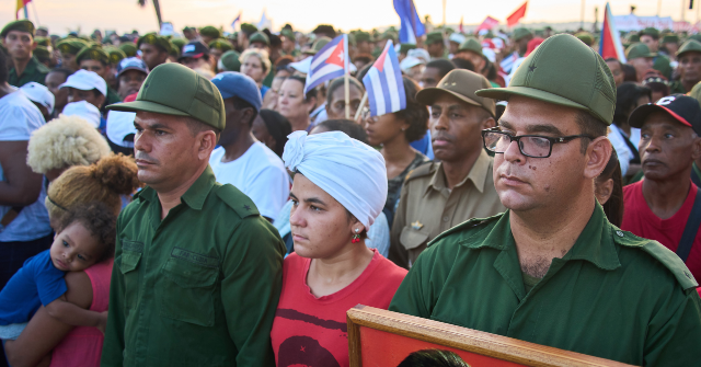 Cuba Holds Communist Demonstration at U.S. Embassy for an Act of 'Patriotic Reaffirmation'
