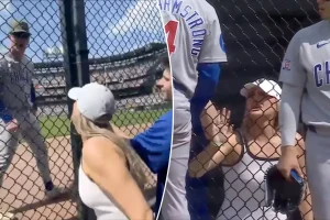 Cubs' Pete Crow-Armstrong has a tense, offensive interaction with a female fan