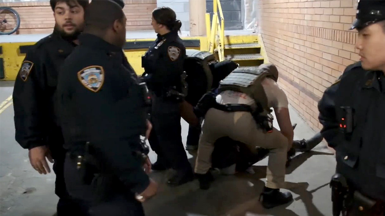DHS reports ICE has detained a Nigerian citizen in Brooklyn, leading to protests.
