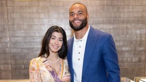 Dak Prescott meets with former fiancée Sarah Jane Ramos to mark their daughter's first birthday