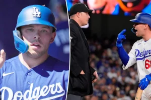 Dalton Rushing of the Dodgers working to change his 'bad guy' image