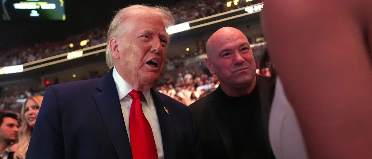 Dana White Reaches Out to President Trump for Help on Eliminating Gambling Tax Clause