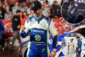 Daniel Suarez paid a sincere tribute to Kyle Busch following his victory at the Coca-Cola 600.