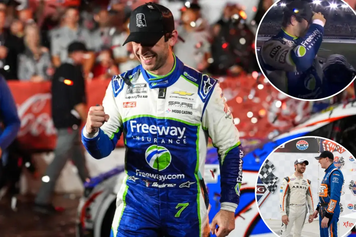 Daniel Suarez paid a sincere tribute to Kyle Busch following his victory at the Coca-Cola 600.