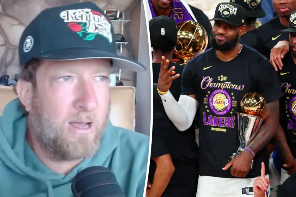 Dave Portnoy criticizes LeBron James' legacy with the Lakers
