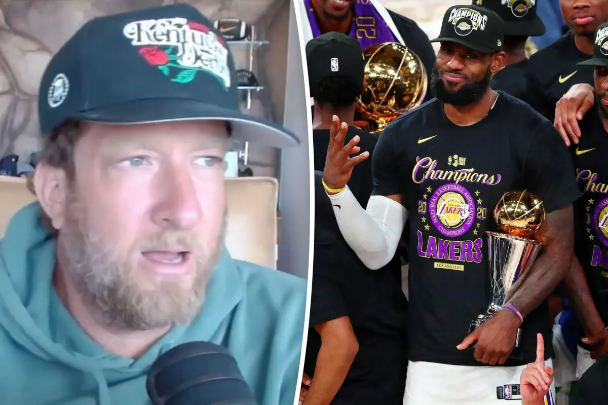 Dave Portnoy criticizes LeBron James' legacy with the Lakers
