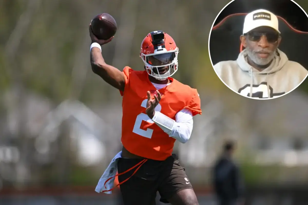 Deion Sanders observed Shedeur navigate a tough first season.