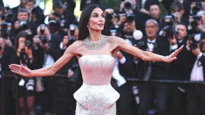Demi Moore receives criticism on social media for encouraging Hollywood to collaborate with AI