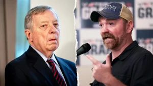 Democratic senators avoid inquiries about Maine candidate's contentious remarks