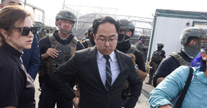 Demonstrators Face Off with ICE Near New Jersey Detention Facility; Democratic Senator Alleges Injury from Pepper Spray