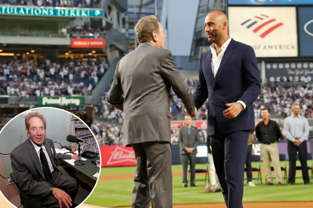 Derek Jeter honors John Sterling following the broadcaster's passing