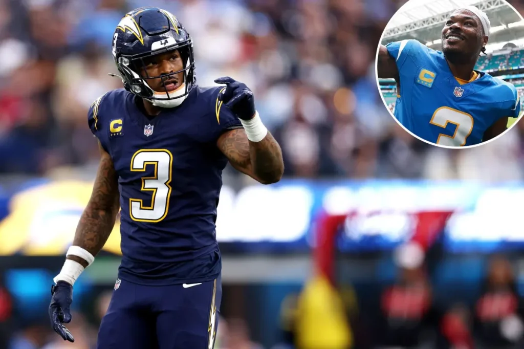Derwin James becomes the NFL's highest-paid safety with a $25.2 million contract.
