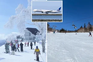 Direct flight from San Francisco to the Japanese ski resort of Sapporo revealed