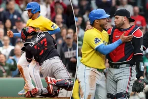 Disputed Red Sox player at center of brawl chaos