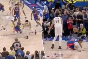 Disputed non-call at the last second frustrates Pistons against Cavaliers