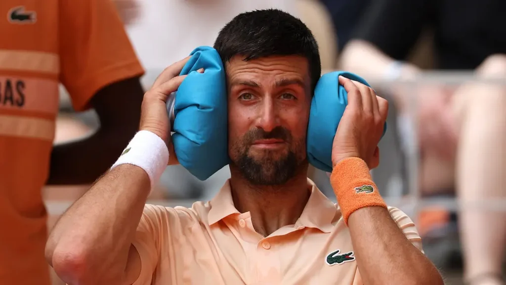 Djokovic reacts angrily to cameraman before surprising defeat at the French Open