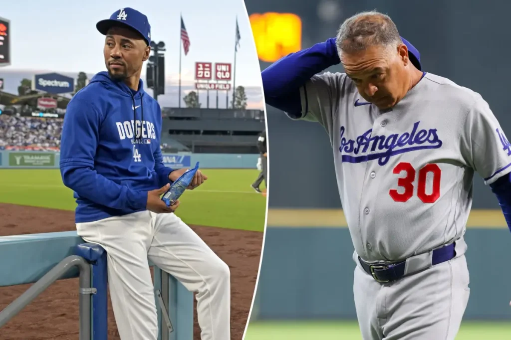 Dodgers confront difficult roster choice with Mookie Betts coming back