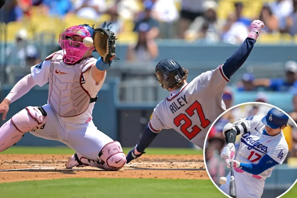 Dodgers drop series to Braves on an unusual day