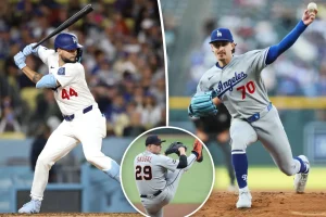 Dodgers relying on Justin Wrobleski's pitching and Andy Pages' hitting