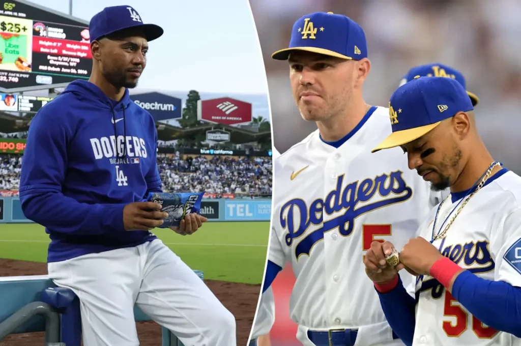 Dodgers relying on Mookie Betts to energize the team's inactive offense