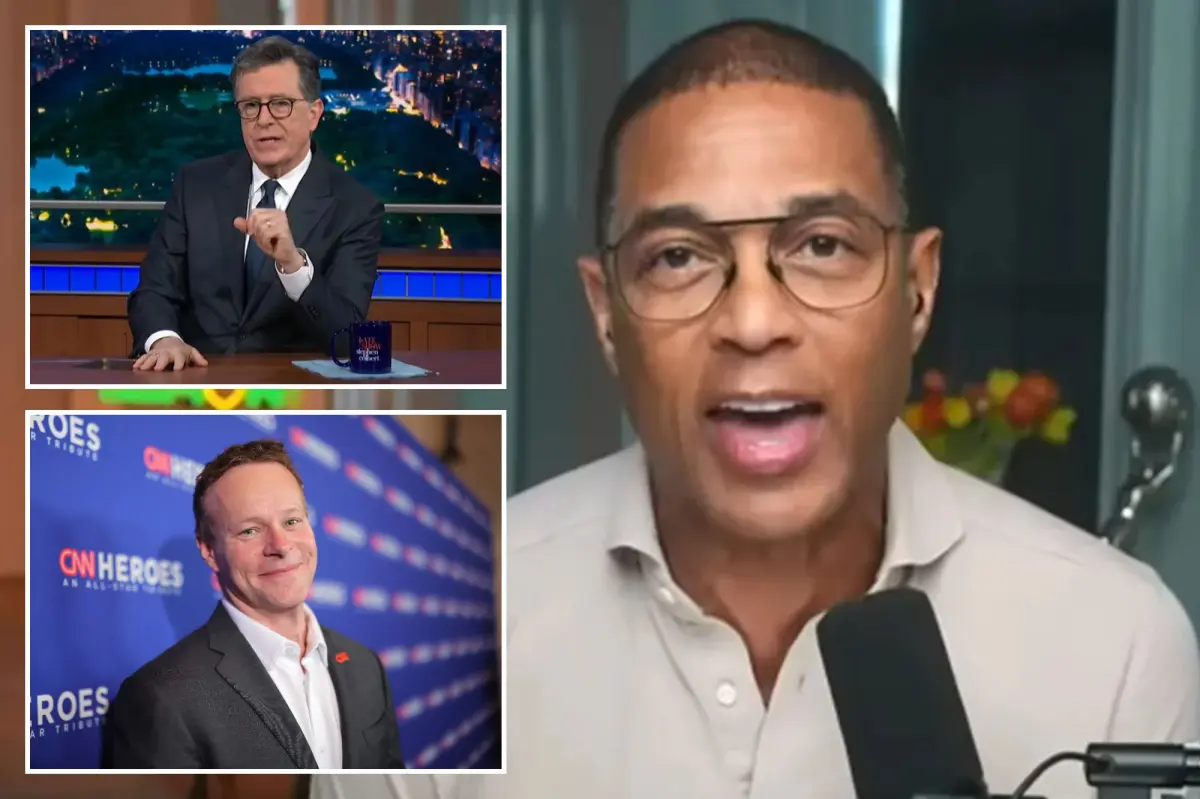 Don Lemon criticizes former employer before Colbert's final episode: 'impressive' case 'of a white man advancing despite failure'