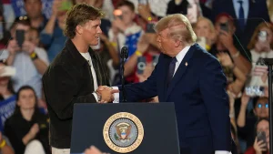 Don't equate Jaxson Dart's Trump rally speech in New York with Colin Kaepernick's activism.