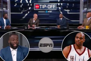 Draymond Green criticized for uncomfortable Charles Barkley comments on 'Inside the NBA'