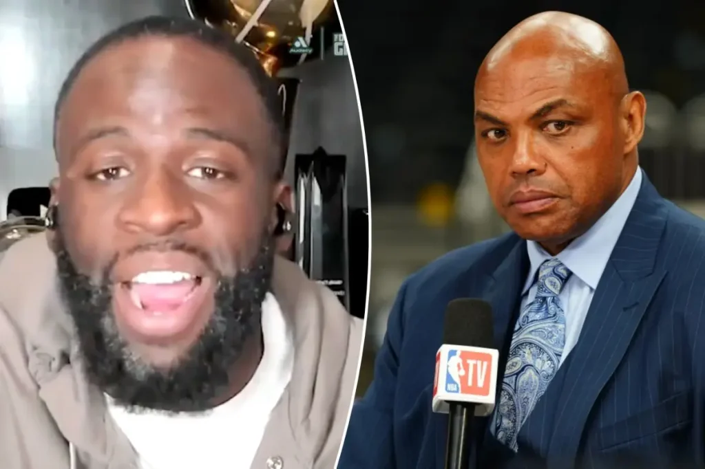 Draymond Green reacts to criticism following Charles Barkley's comment that didn't go as planned.