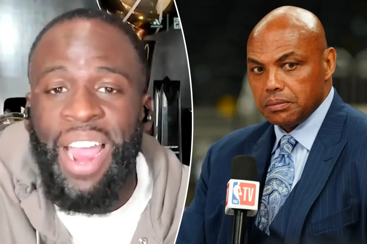 Draymond Green reacts to criticism following Charles Barkley's comment that didn't go as planned.