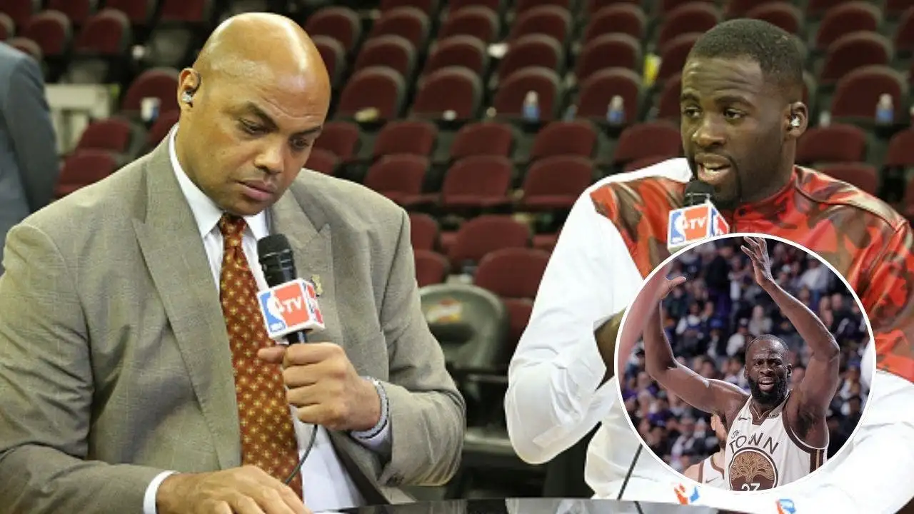 Draymond Green won’t let Charles Barkley criticize the Warriors and makes a sharp comment about the Rockets live on air.