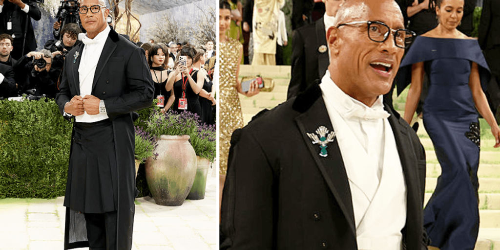 Dwayne Johnson talks about his 'masculine' skirt at the Met Gala, referencing 'Polynesian culture'