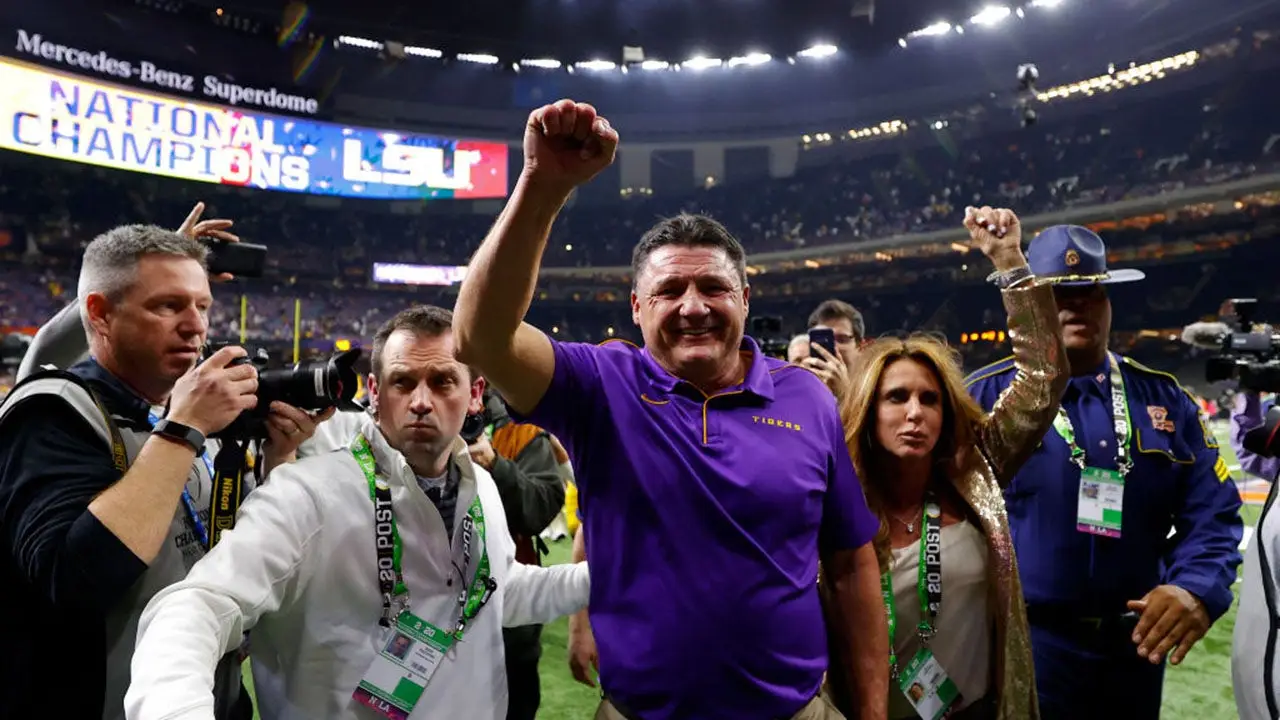 Ed Orgeron comes back to LSU, teaming up with Lane Kiffin's unpredictable group on the Bayou