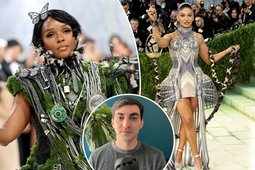 Engineer in NYC creates remarkable robotic fashion for the 2026 Met Gala