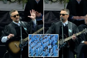 Eric Church gives an unforgettable graduation speech in a viral address to University of North Carolina graduates.