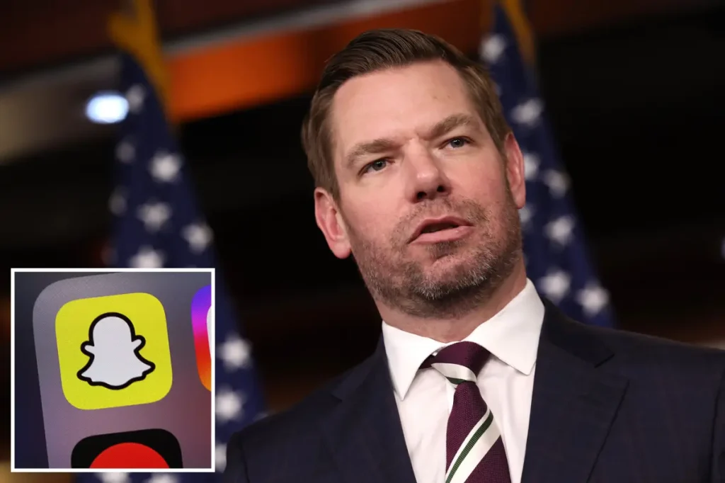 Eric Swalwell continues to message former staff members on Snapchat