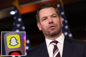 Eric Swalwell continues to message former staff members on Snapchat