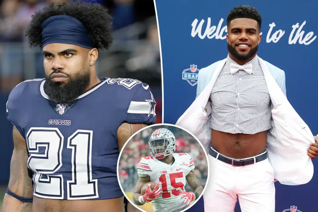 Ex-Cowboys player Ezekiel Elliott files a lawsuit against the NCAA for using his image.