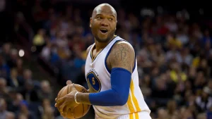 Ex-Warriors champion Marreese Speights makes fun of NCAA rules with joke about returning to the Gators