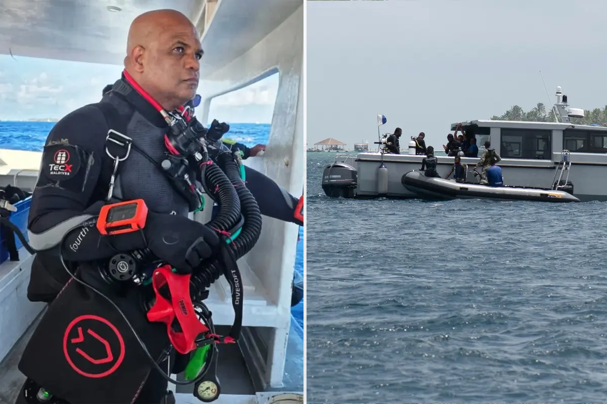 Experienced Maldivian diver claims Italian scuba divers lacked permission to explore cave