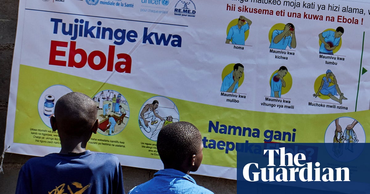 Experts say the US is "just choosing not to address" the Ebola outbreak following significant cuts to public health funding.