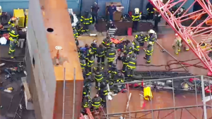 Explosion and fire at Staten Island shipyard hurt multiple first responders