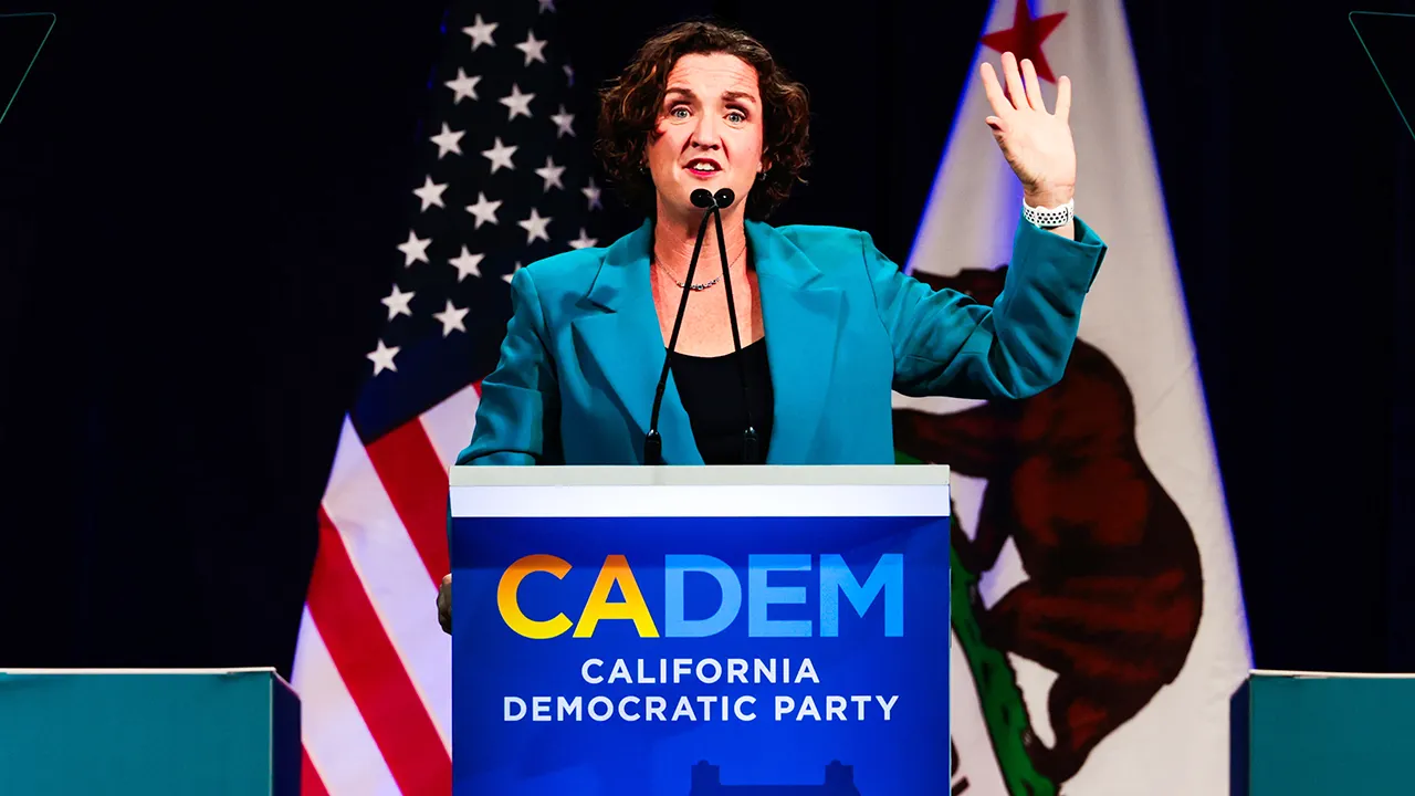 Fact-checking Katie Porter's unverified assertion about Steyer sharing staff video