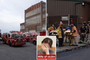 Family says worker who died in NYC shipyard explosion was trapped inside the boat.