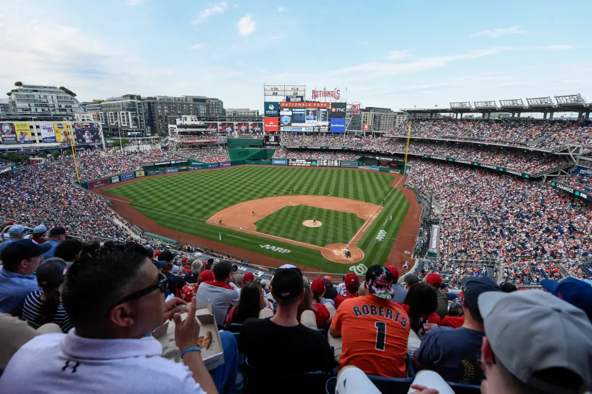 Fan banned by Nationals for displaying white nationalist sign