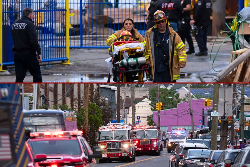 Fire and explosion devastate Staten Island shipyard, resulting in at least 1 death and 36 injuries