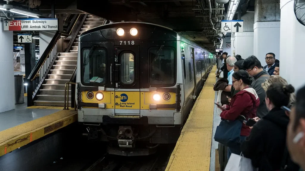Fire on Amtrak work train near Penn Station injures 5 and disrupts NJ Transit