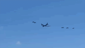 'Flyover of Freedom' showcases 8 military planes over Miami Beach